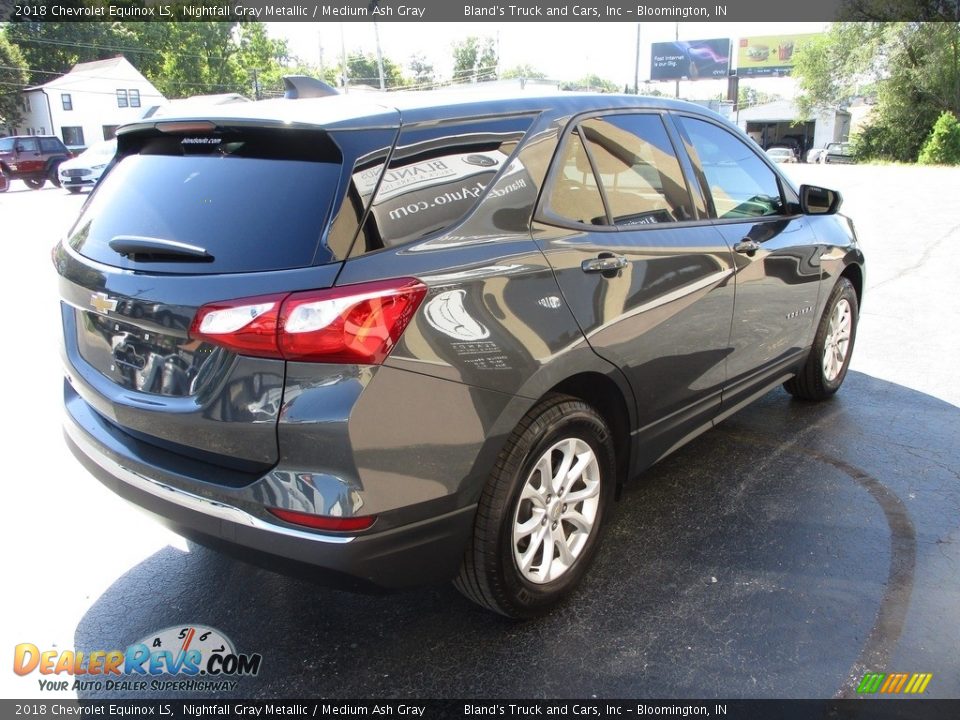 2018 Chevrolet Equinox LS Nightfall Gray Metallic / Medium Ash Gray Photo #4