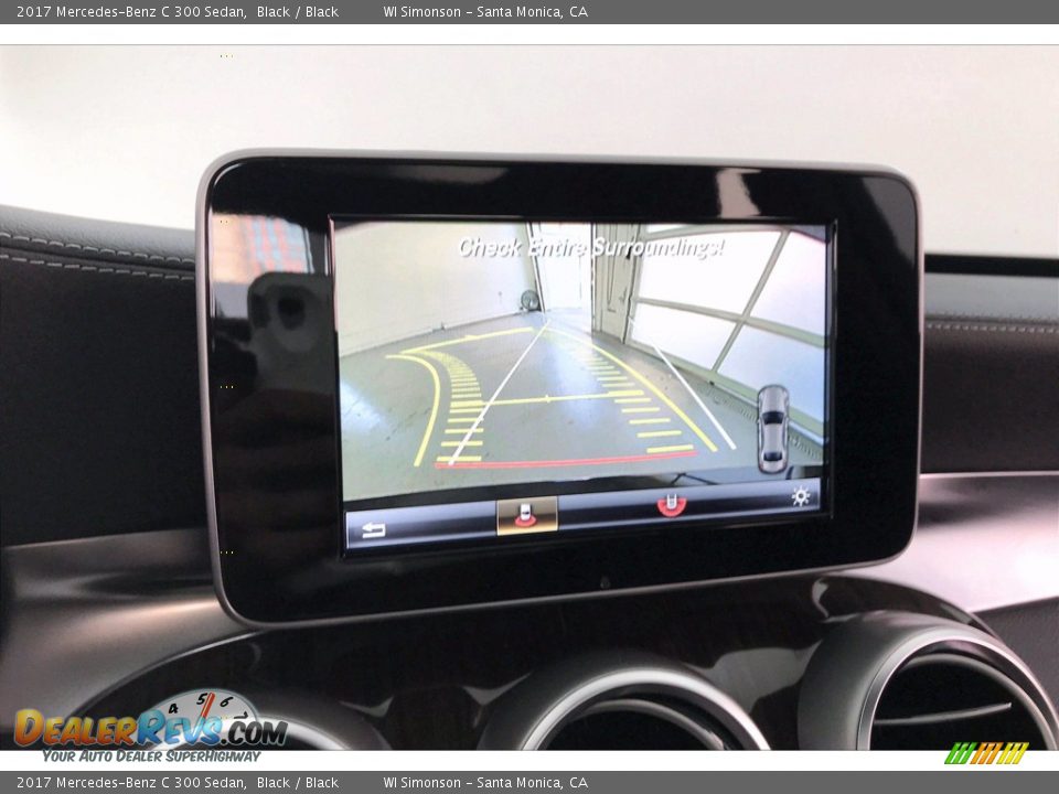 2017 Mercedes-Benz C 300 Sedan Black / Black Photo #21