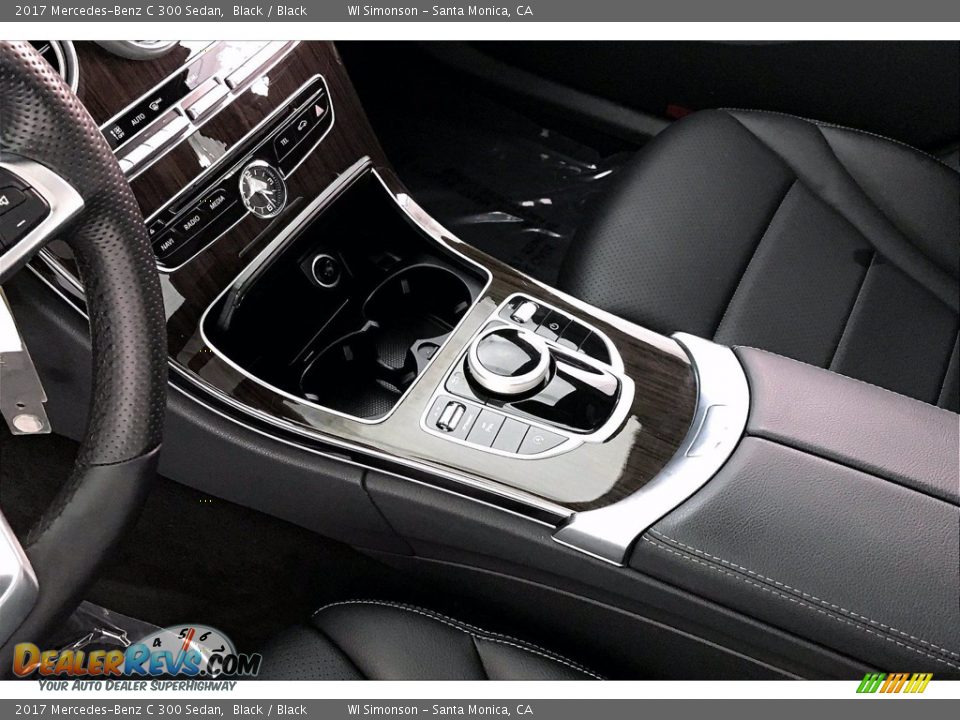 2017 Mercedes-Benz C 300 Sedan Black / Black Photo #23