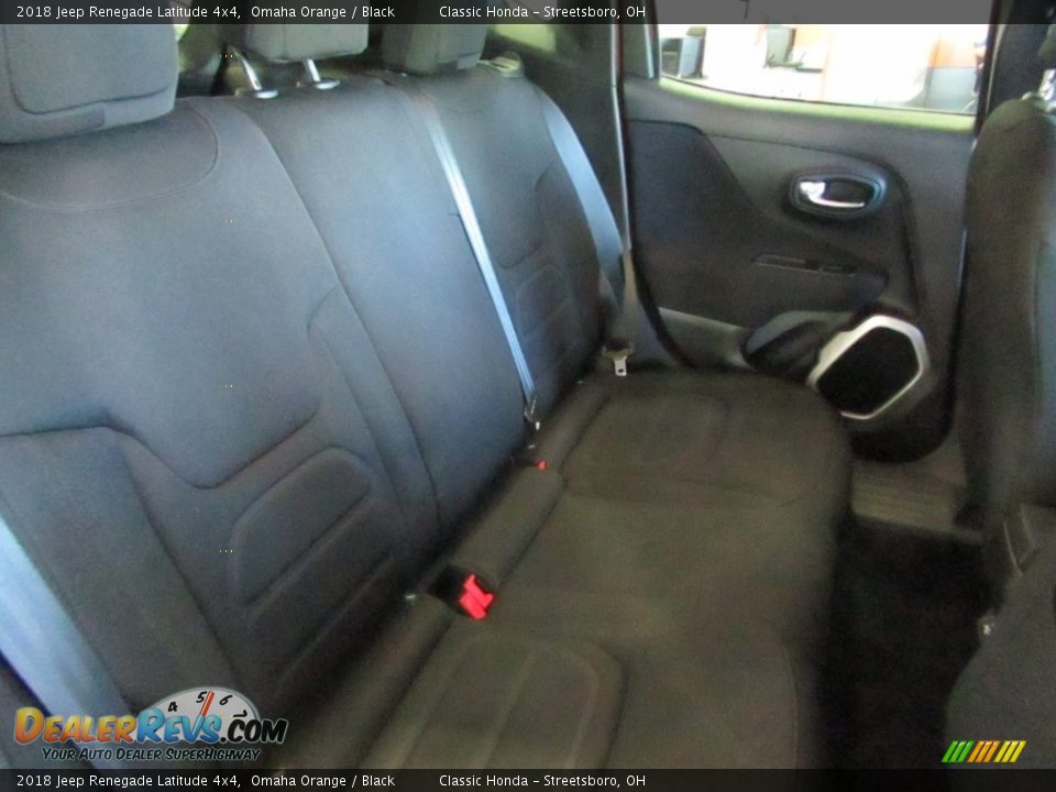 2018 Jeep Renegade Latitude 4x4 Omaha Orange / Black Photo #22