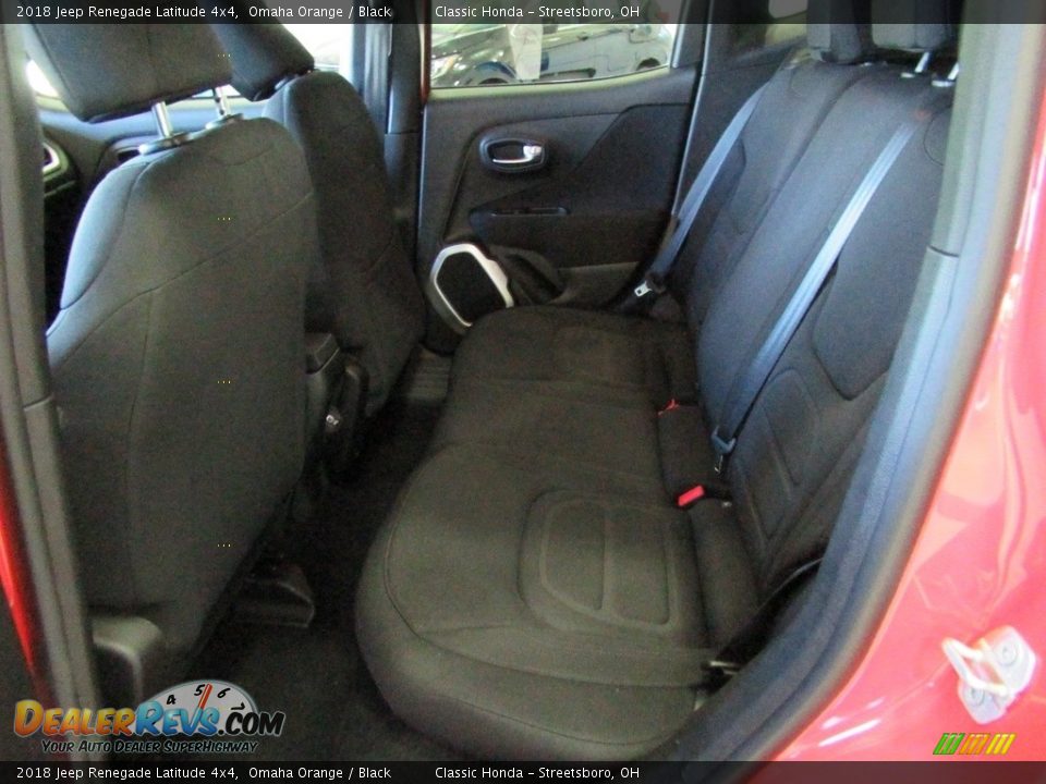 2018 Jeep Renegade Latitude 4x4 Omaha Orange / Black Photo #24