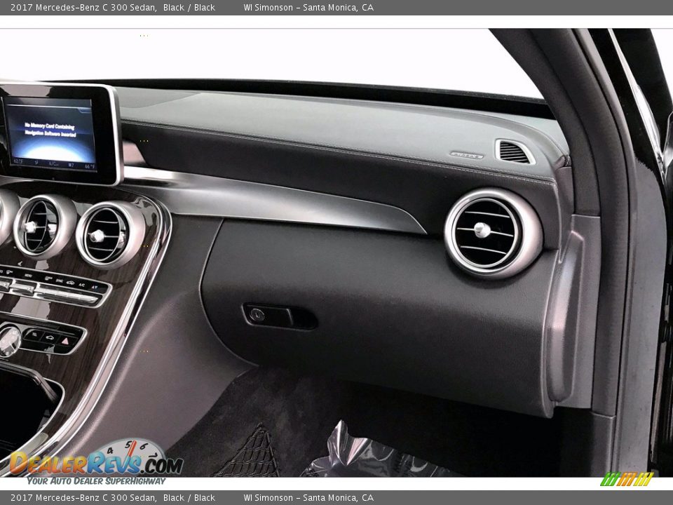 2017 Mercedes-Benz C 300 Sedan Black / Black Photo #28