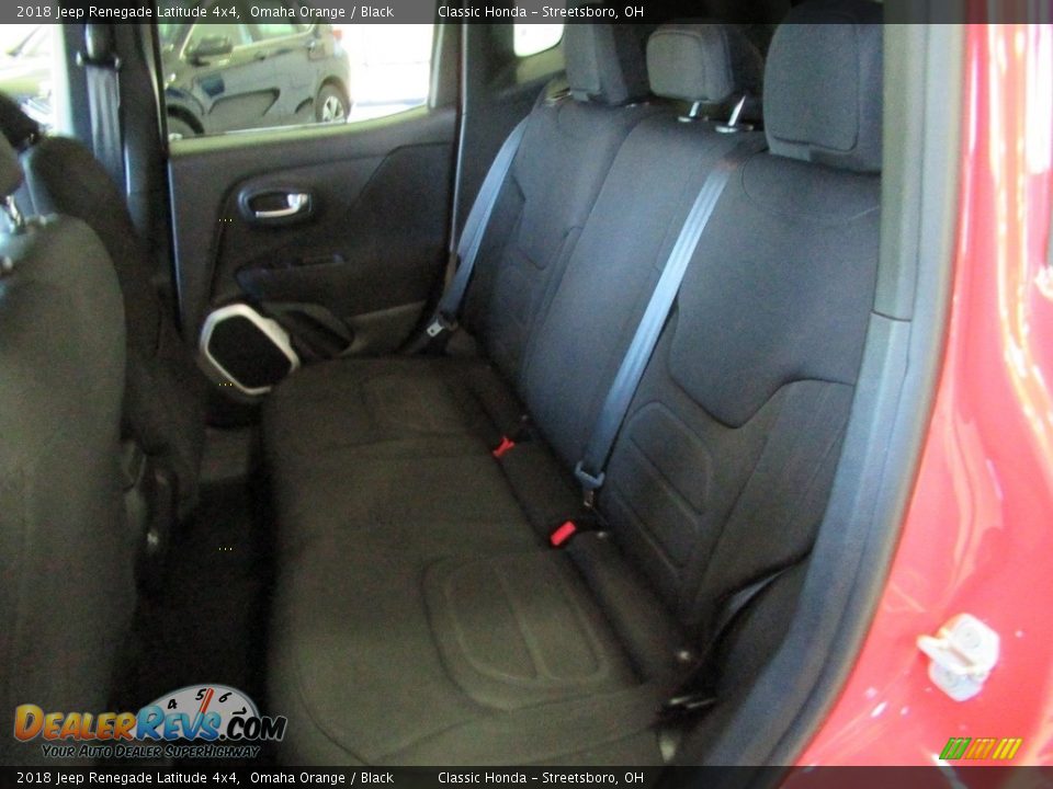 2018 Jeep Renegade Latitude 4x4 Omaha Orange / Black Photo #25