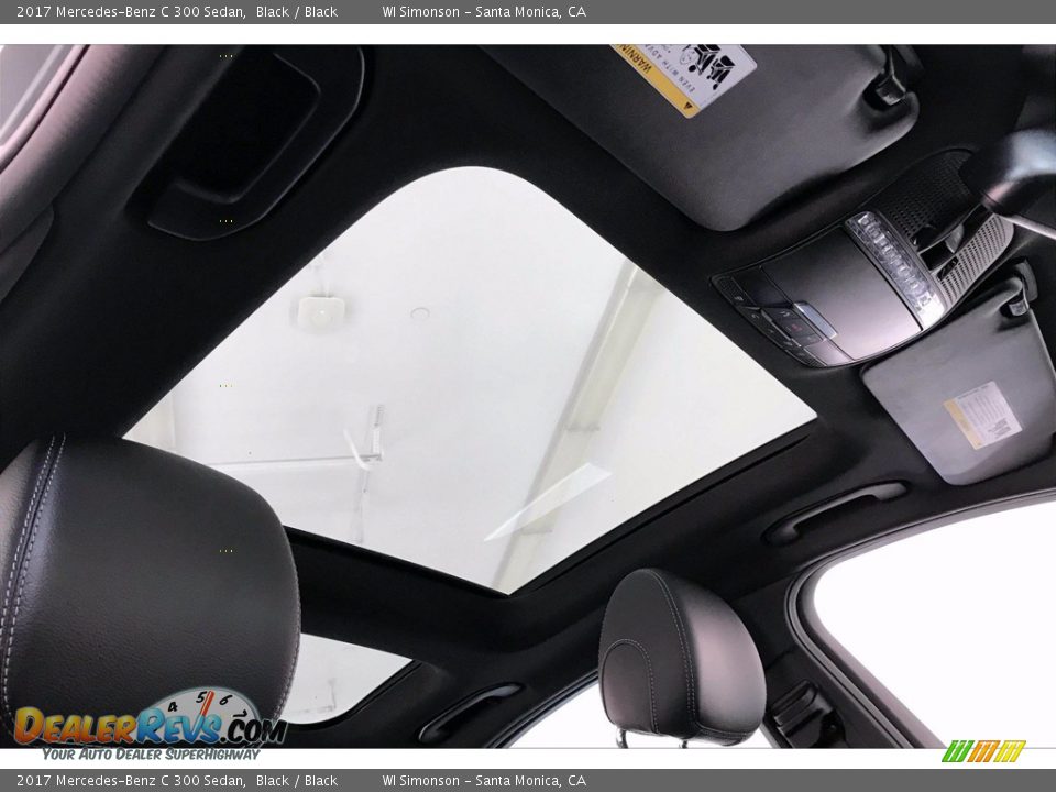 2017 Mercedes-Benz C 300 Sedan Black / Black Photo #29