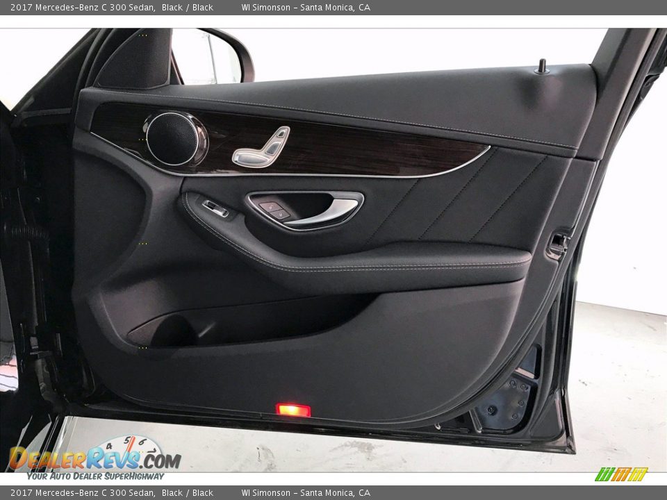 2017 Mercedes-Benz C 300 Sedan Black / Black Photo #30