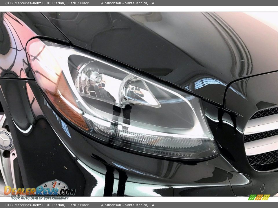 2017 Mercedes-Benz C 300 Sedan Black / Black Photo #32