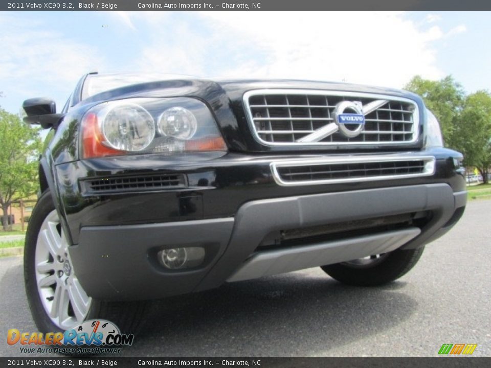 2011 Volvo XC90 3.2 Black / Beige Photo #2