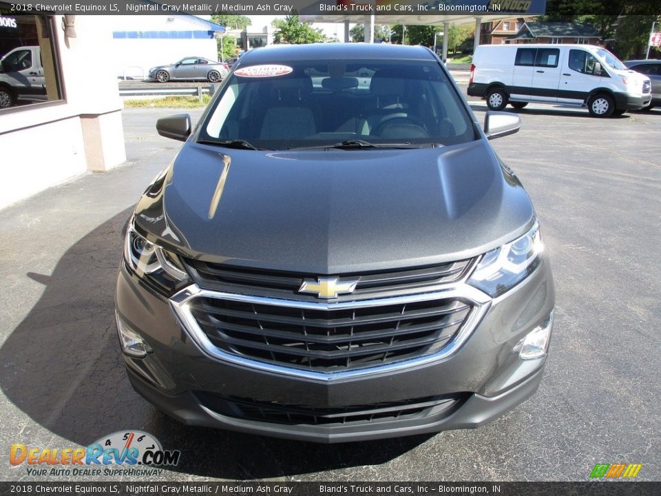 2018 Chevrolet Equinox LS Nightfall Gray Metallic / Medium Ash Gray Photo #25