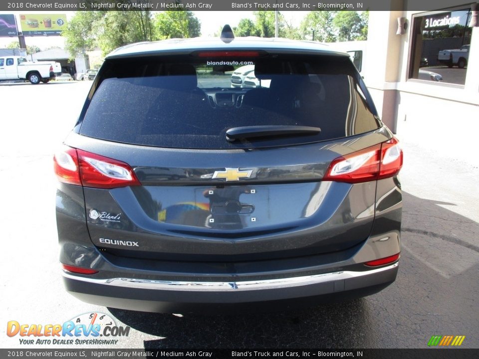 2018 Chevrolet Equinox LS Nightfall Gray Metallic / Medium Ash Gray Photo #27