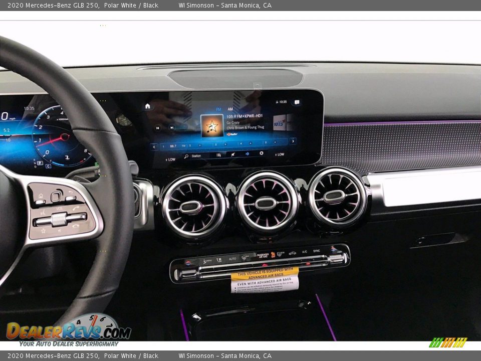 2020 Mercedes-Benz GLB 250 Polar White / Black Photo #6