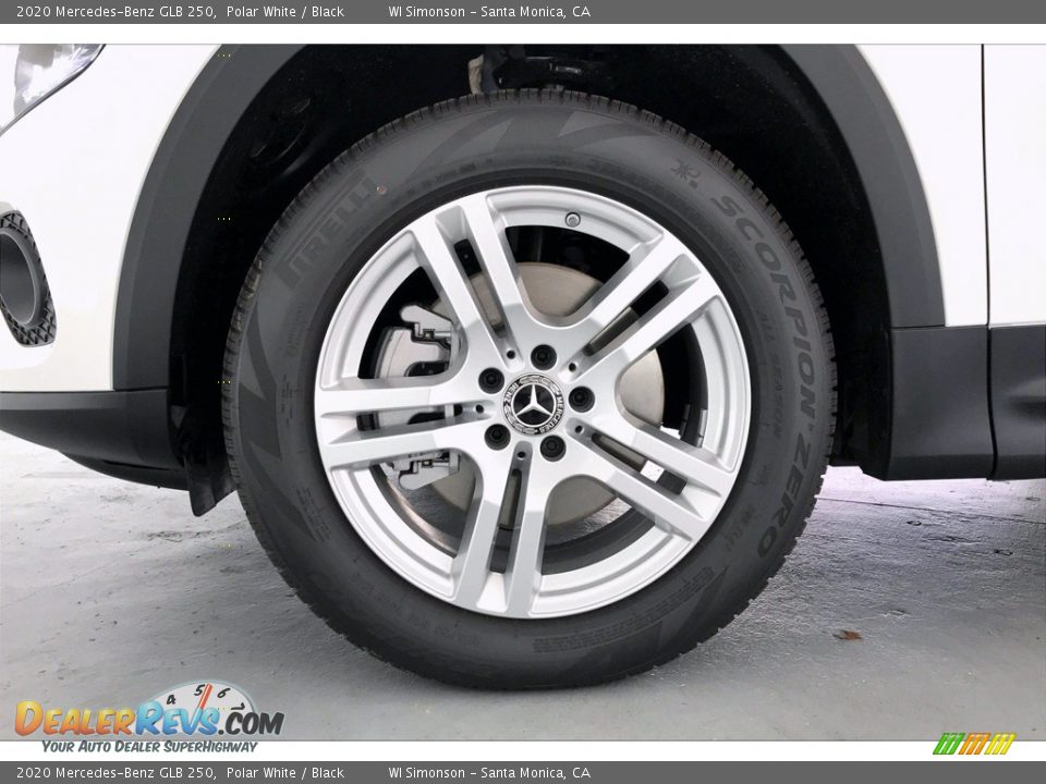2020 Mercedes-Benz GLB 250 Polar White / Black Photo #9