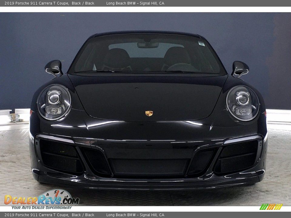 2019 Porsche 911 Carrera T Coupe Black / Black Photo #2