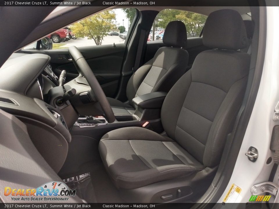 2017 Chevrolet Cruze LT Summit White / Jet Black Photo #2