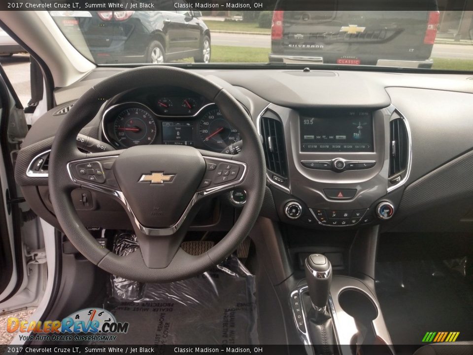 2017 Chevrolet Cruze LT Summit White / Jet Black Photo #3