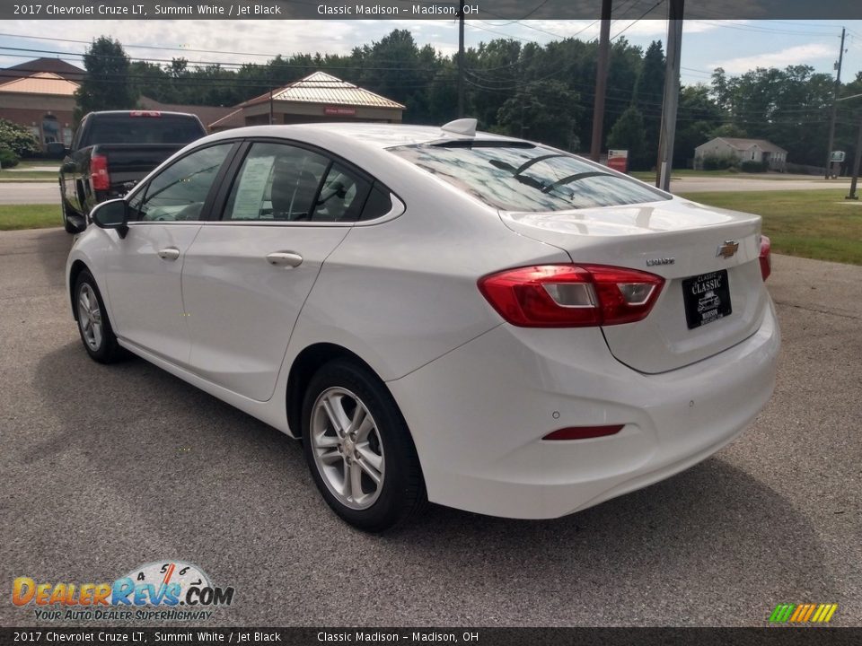 2017 Chevrolet Cruze LT Summit White / Jet Black Photo #6