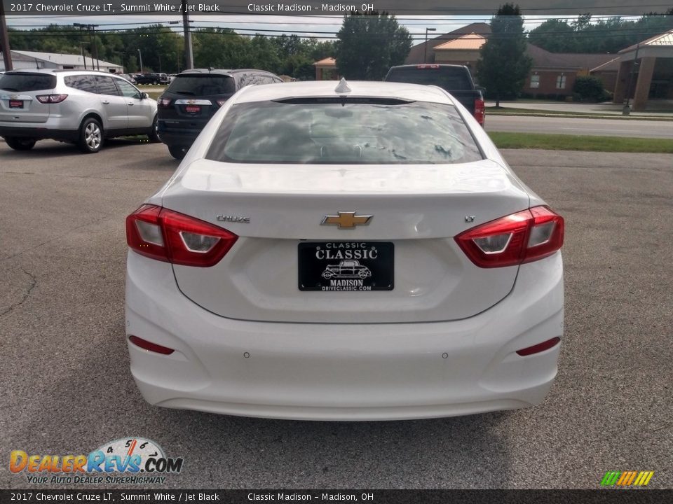 2017 Chevrolet Cruze LT Summit White / Jet Black Photo #7