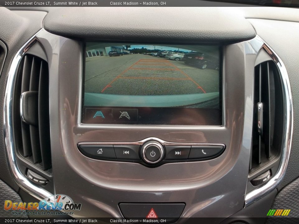2017 Chevrolet Cruze LT Summit White / Jet Black Photo #14
