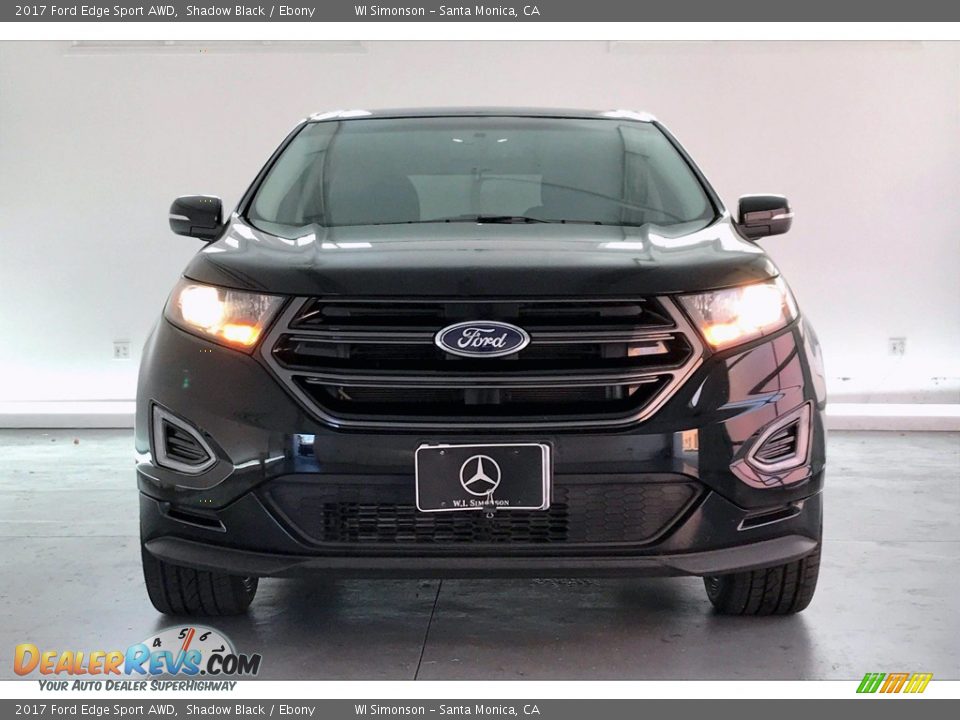 2017 Ford Edge Sport AWD Shadow Black / Ebony Photo #2
