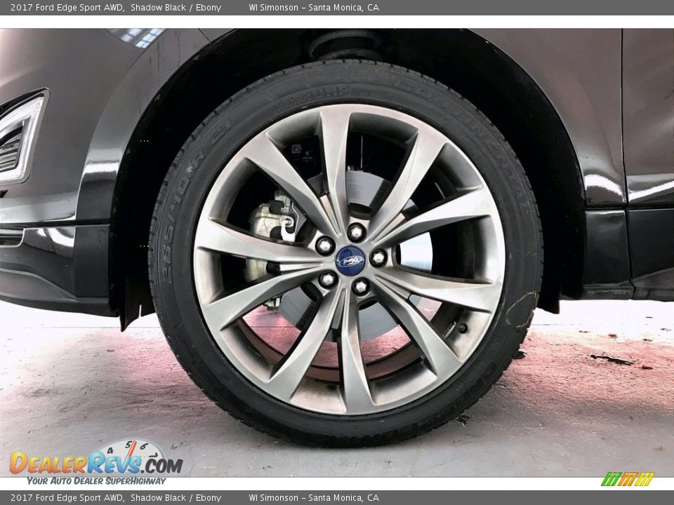 2017 Ford Edge Sport AWD Shadow Black / Ebony Photo #8