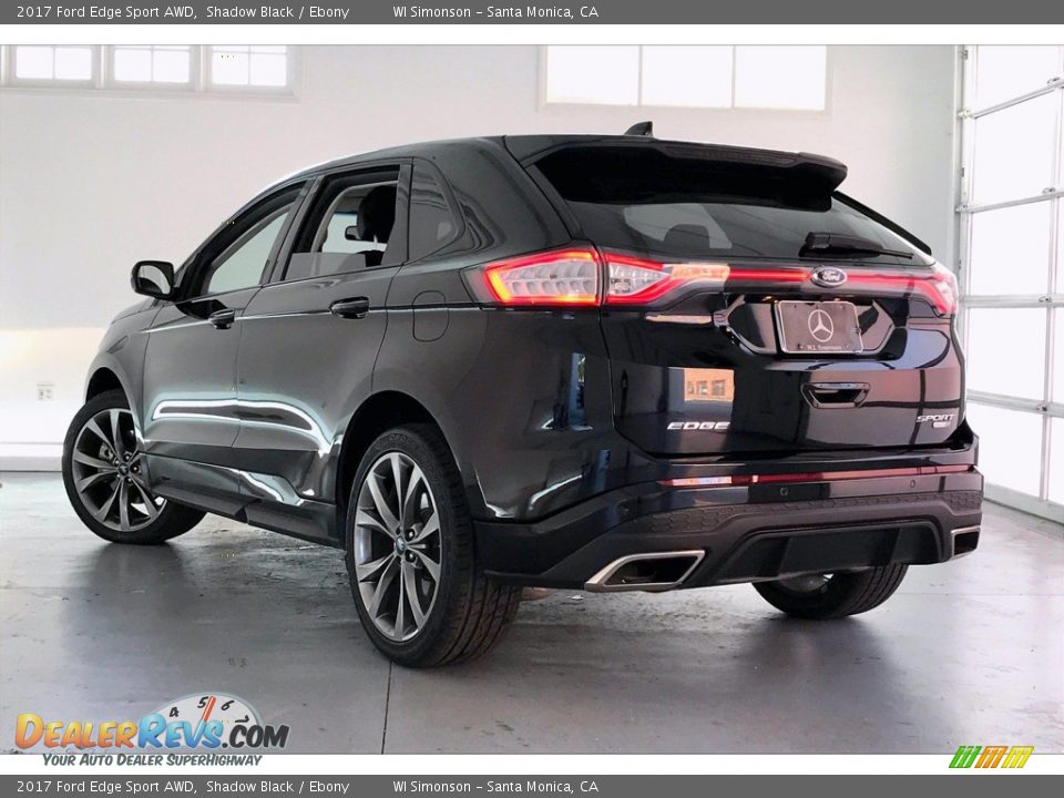 2017 Ford Edge Sport AWD Shadow Black / Ebony Photo #10