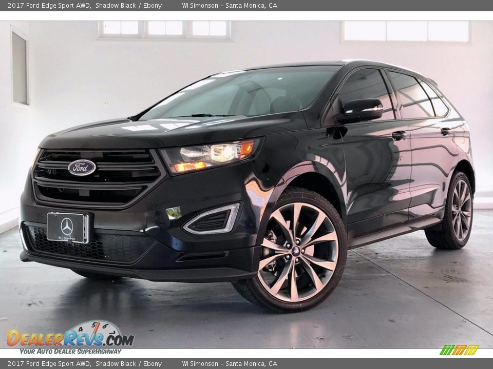 2017 Ford Edge Sport AWD Shadow Black / Ebony Photo #12