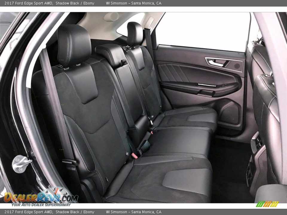 2017 Ford Edge Sport AWD Shadow Black / Ebony Photo #13