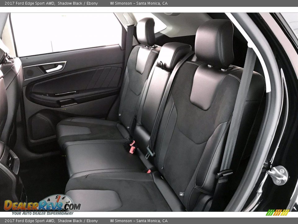 2017 Ford Edge Sport AWD Shadow Black / Ebony Photo #15