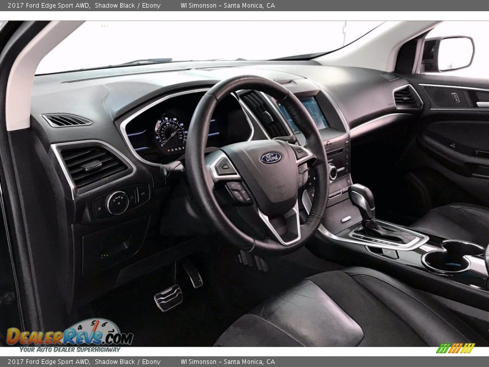 2017 Ford Edge Sport AWD Shadow Black / Ebony Photo #22