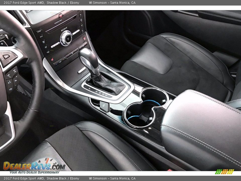 2017 Ford Edge Sport AWD Shadow Black / Ebony Photo #23