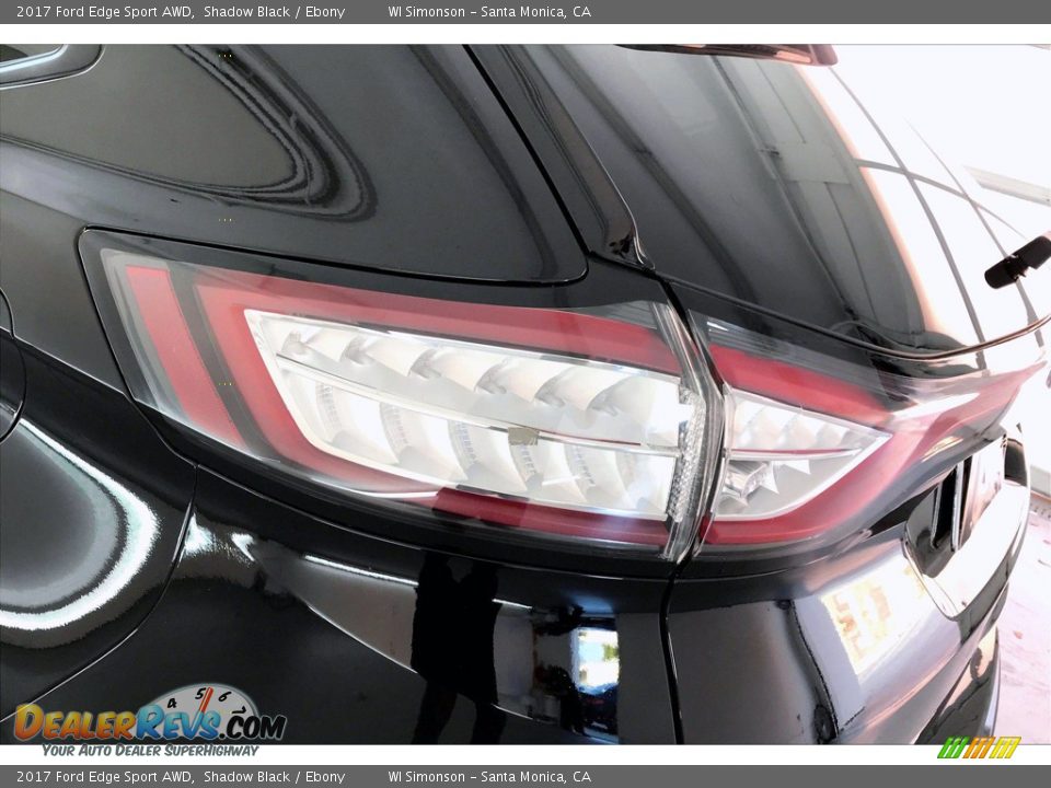 2017 Ford Edge Sport AWD Shadow Black / Ebony Photo #26