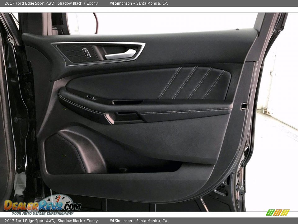 2017 Ford Edge Sport AWD Shadow Black / Ebony Photo #30