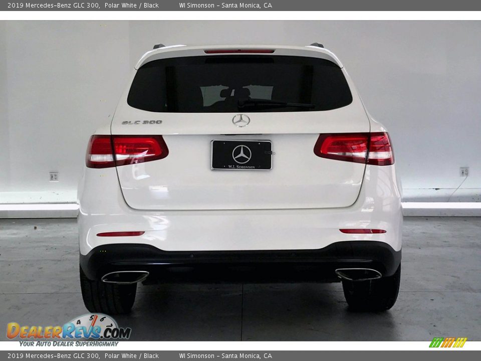 2019 Mercedes-Benz GLC 300 Polar White / Black Photo #3