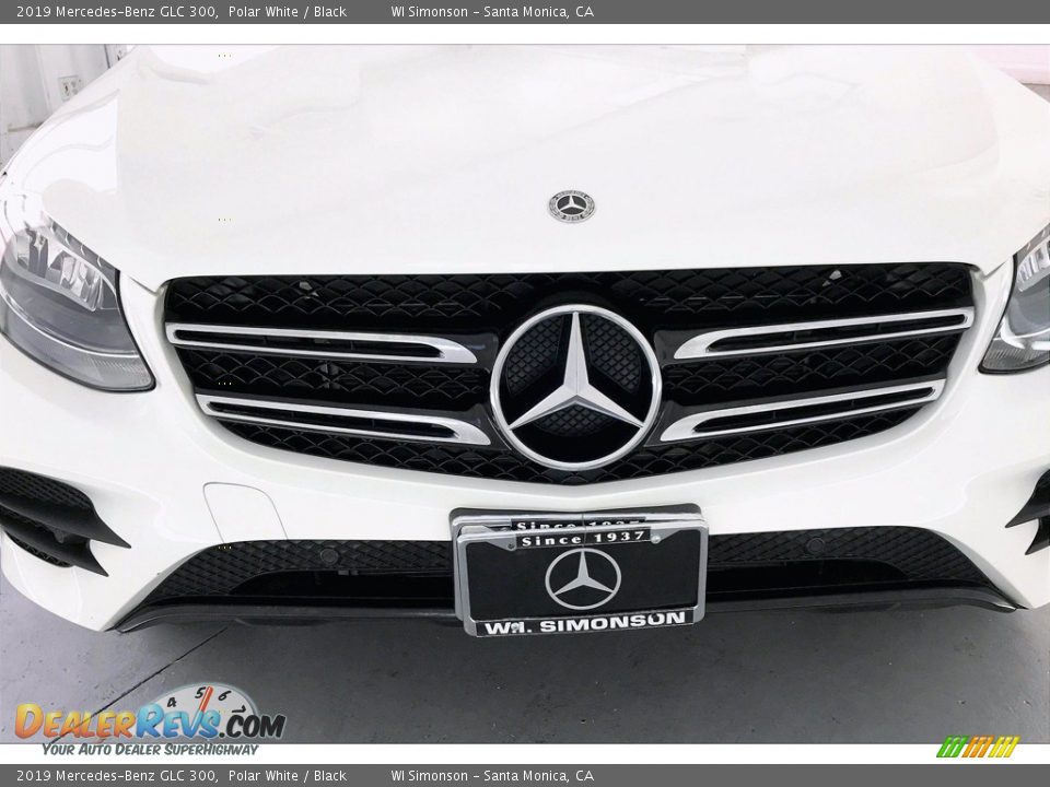 2019 Mercedes-Benz GLC 300 Polar White / Black Photo #33