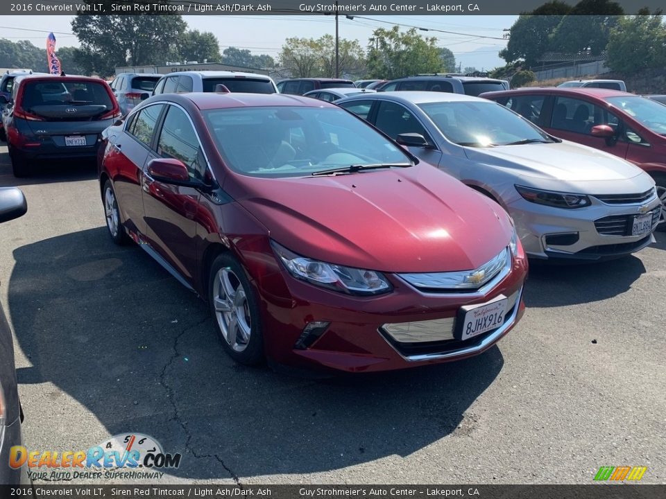 2016 Chevrolet Volt LT Siren Red Tintcoat / Light Ash/Dark Ash Photo #1