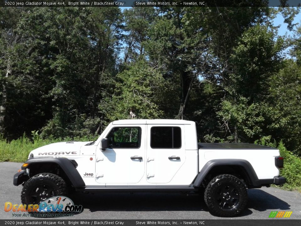 2020 Jeep Gladiator Mojave 4x4 Bright White / Black/Steel Gray Photo #2