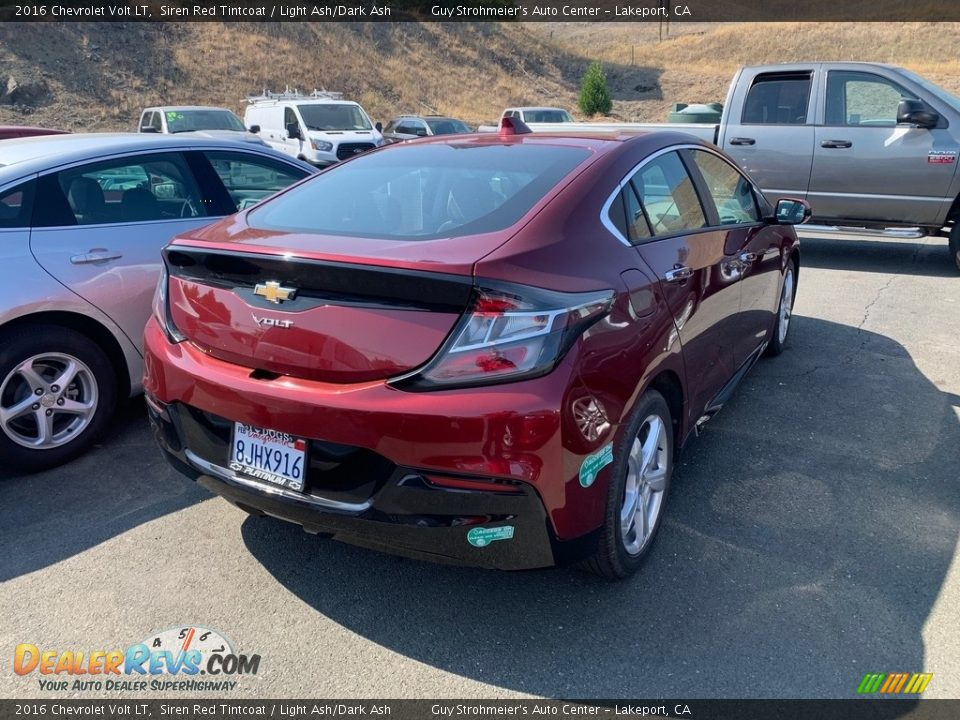 2016 Chevrolet Volt LT Siren Red Tintcoat / Light Ash/Dark Ash Photo #5