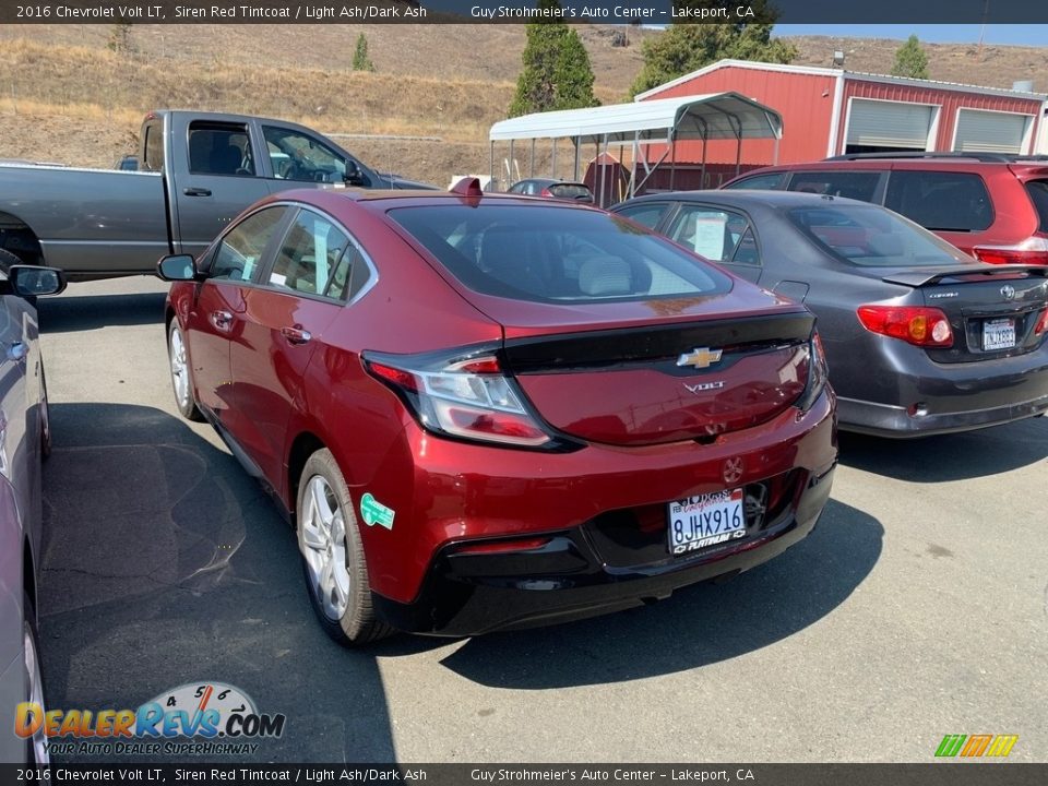 2016 Chevrolet Volt LT Siren Red Tintcoat / Light Ash/Dark Ash Photo #6