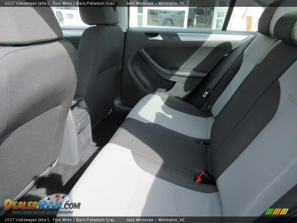 2017 Volkswagen Jetta S Pure White / Black/Palladium Gray Photo #12