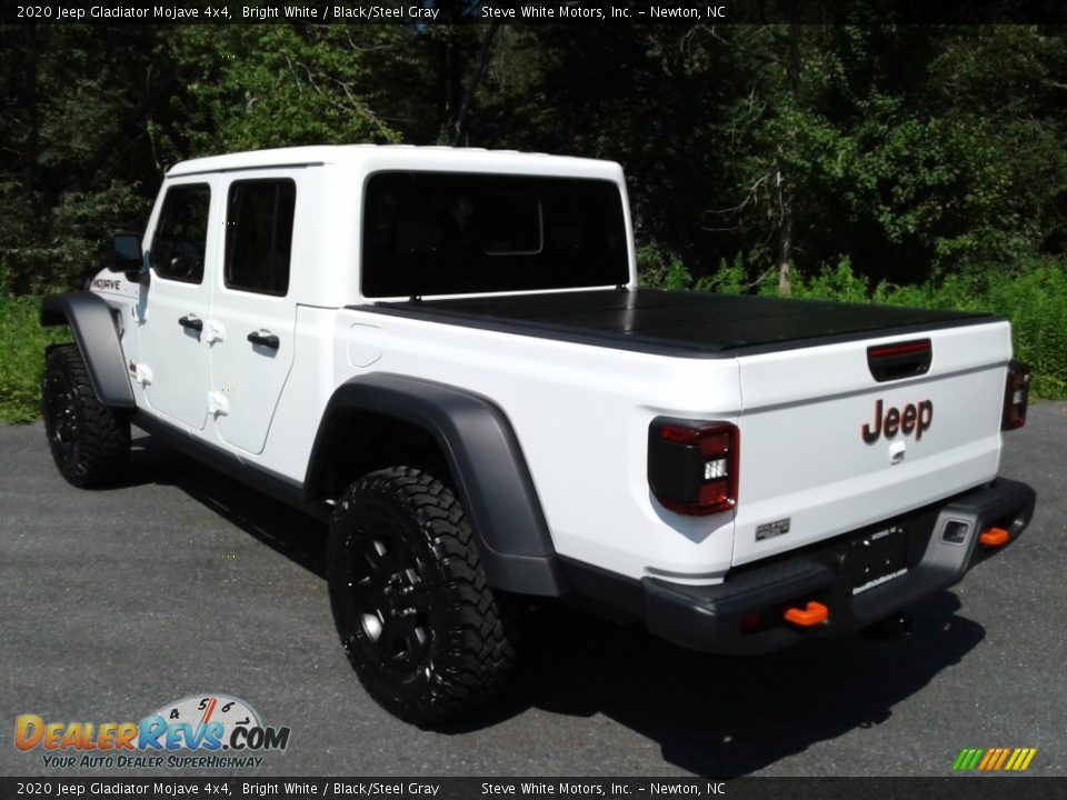 2020 Jeep Gladiator Mojave 4x4 Bright White / Black/Steel Gray Photo #12