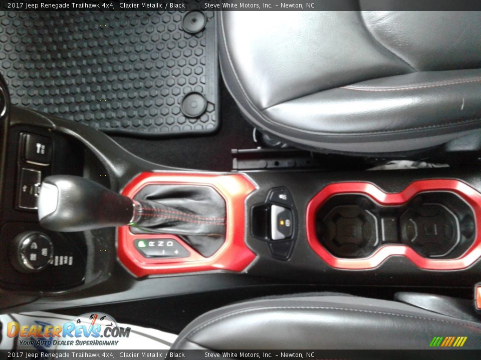 2017 Jeep Renegade Trailhawk 4x4 Glacier Metallic / Black Photo #25