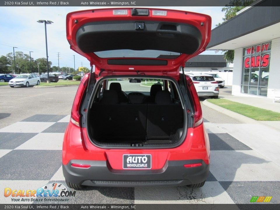 2020 Kia Soul LX Inferno Red / Black Photo #5