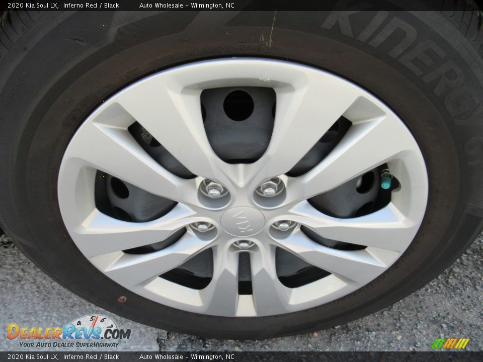 2020 Kia Soul LX Inferno Red / Black Photo #7