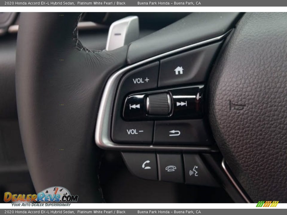 2020 Honda Accord EX-L Hybrid Sedan Steering Wheel Photo #20
