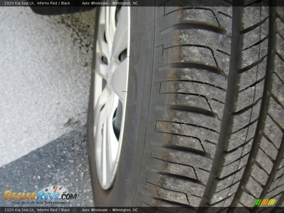 2020 Kia Soul LX Inferno Red / Black Photo #8