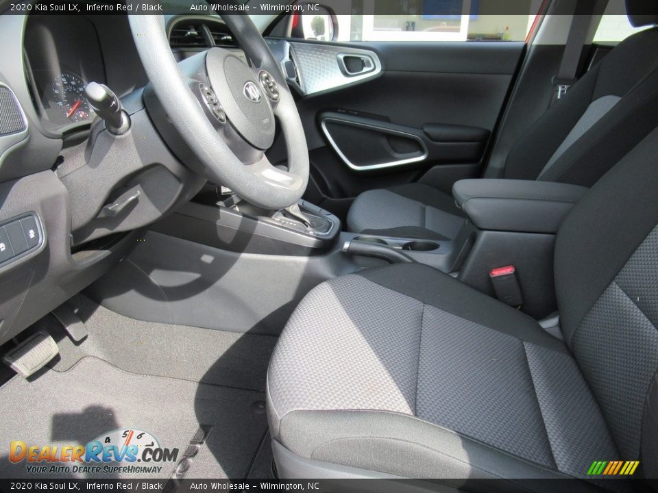 2020 Kia Soul LX Inferno Red / Black Photo #11