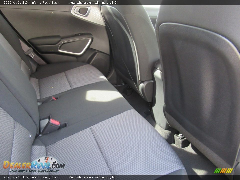 2020 Kia Soul LX Inferno Red / Black Photo #14