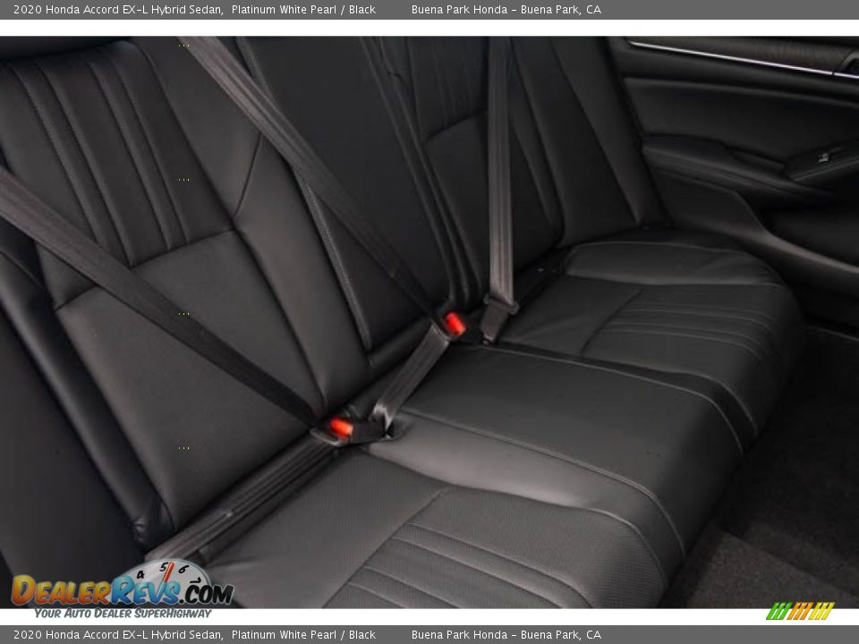 Rear Seat of 2020 Honda Accord EX-L Hybrid Sedan Photo #29