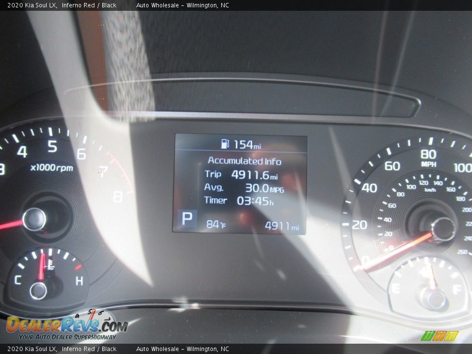 2020 Kia Soul LX Inferno Red / Black Photo #16