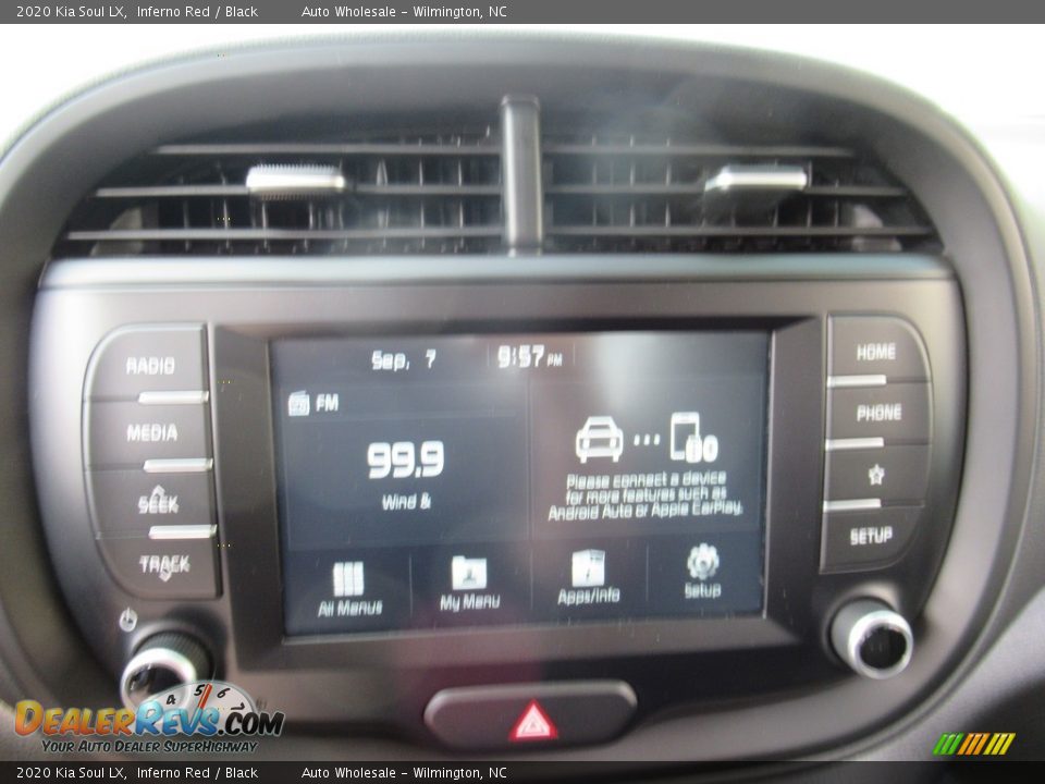 2020 Kia Soul LX Inferno Red / Black Photo #17