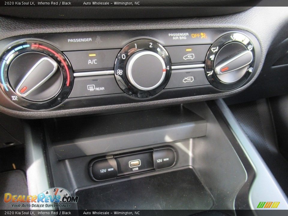2020 Kia Soul LX Inferno Red / Black Photo #18